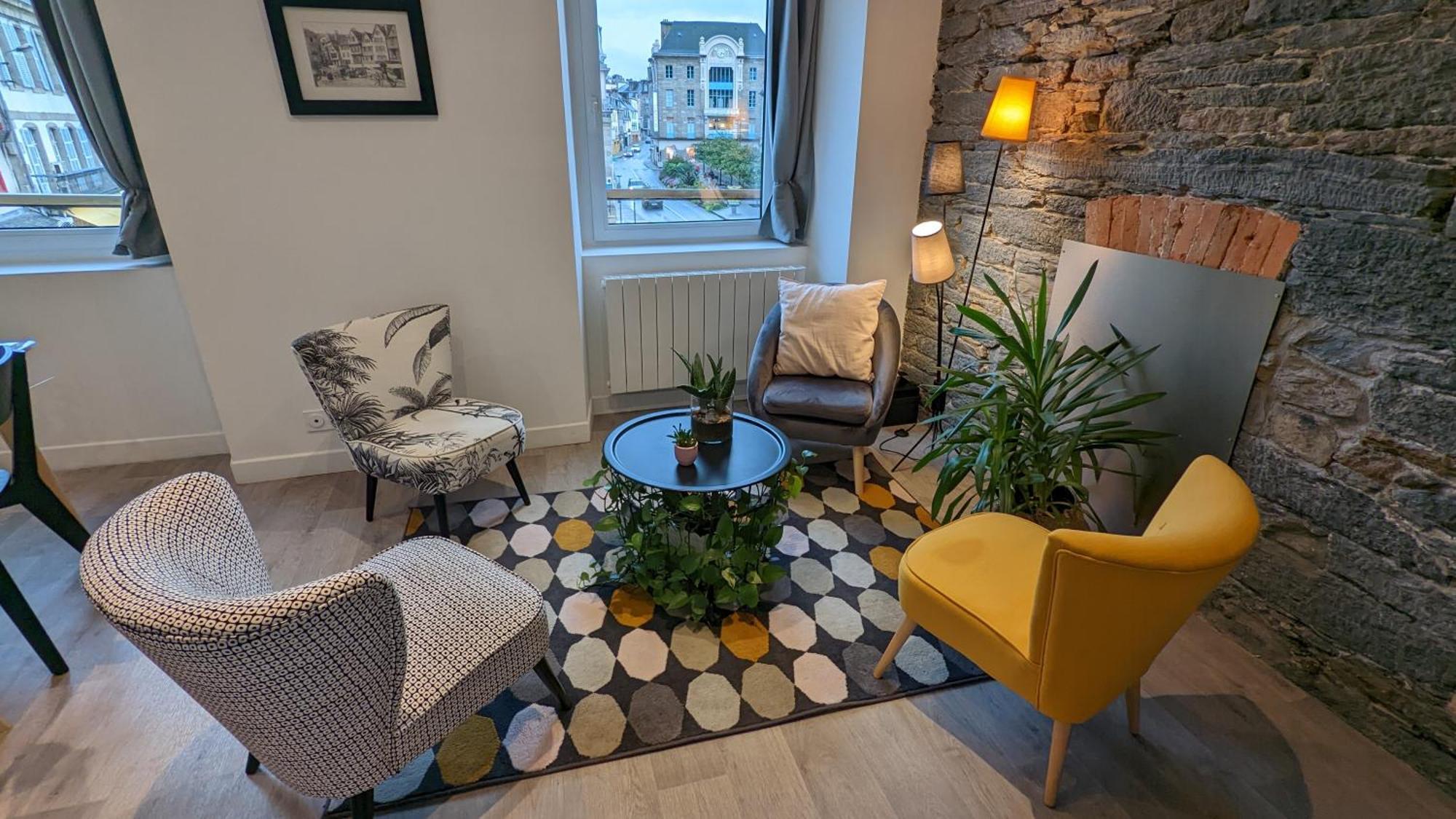 Les Appartements de Viarmes et de Guernisac -2 chambres 60 m2- Morlaix Chambre photo
